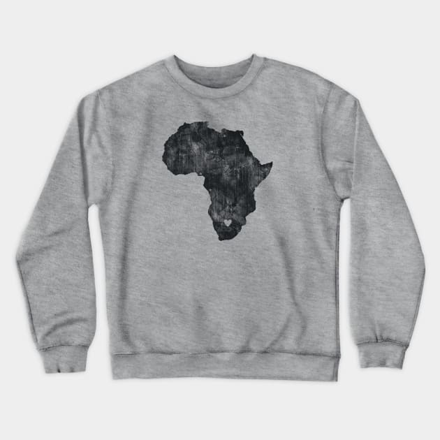 I Love South Africa Crewneck Sweatshirt by MellowGroove